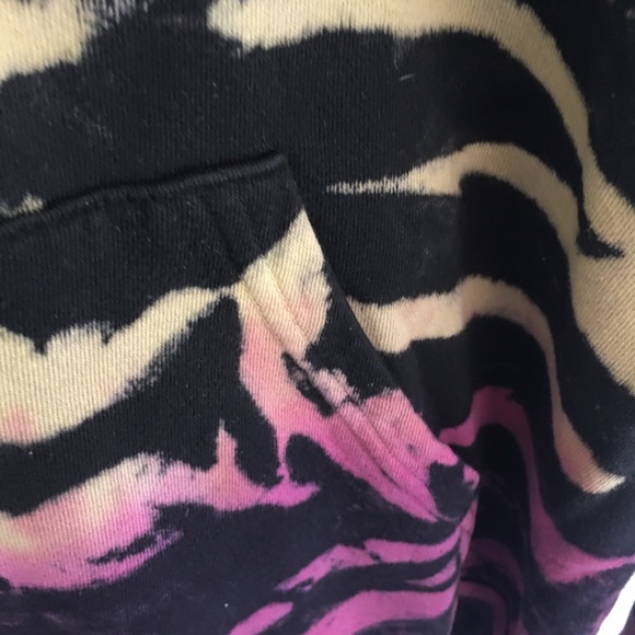 Sync Denim tie dye unisex hoodie - Picture 2 of 7